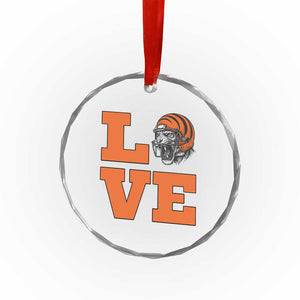Midwest Football Pride Crystal Glass Ornament Game Day Gift TS12 Print Your Wear