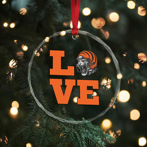 Midwest Football Pride Crystal Glass Ornament Game Day Gift TS12 Print Your Wear