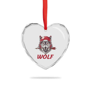Midwest Game Day Lifestyle Heart Crystal Glass Ornament Football Fan Gift TS12 Print Your Wear