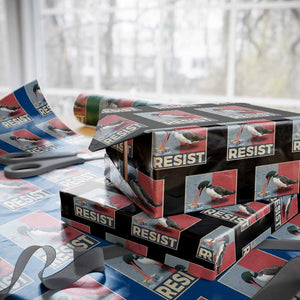 Minnesota Loon Resist Wrapping Paper Roll Loon Bird Laser Ice Cube Poster Graphic TS11 Black Print Your Wear