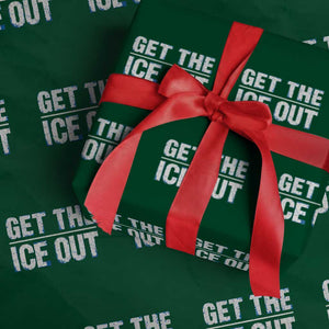 Minnesota Resist Anti ICE Immigration Protest Ladies Wrapping Paper Roll TS14 Green Print Your Wear