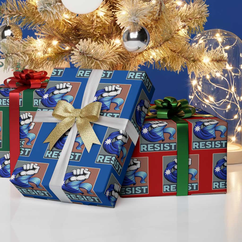 Minnesota Resist Ice Out Wrapping Paper Roll MM Support Gift TS12 Print Your Wear