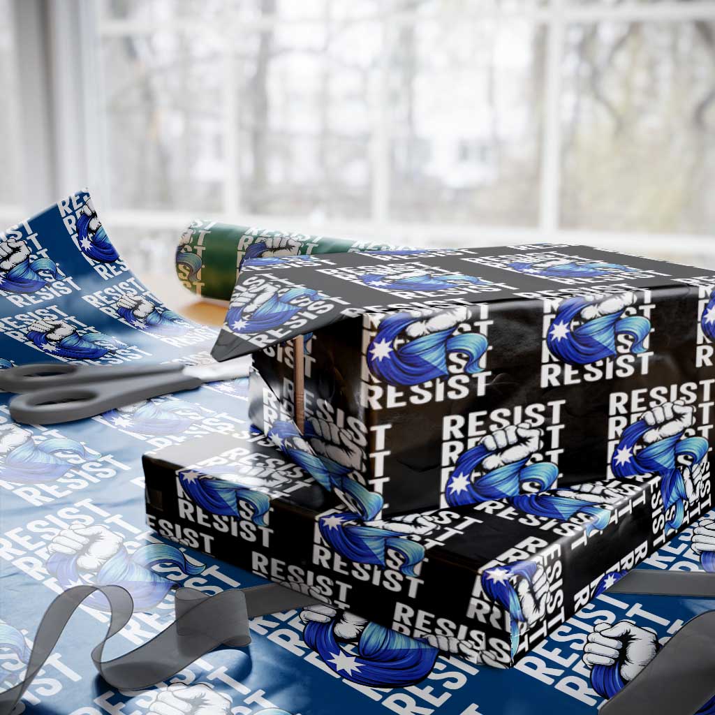 Minnesota Resist Ice Out Wrapping Paper Roll Support MN Anti Ice Movement TS12 Black Print Your Wear