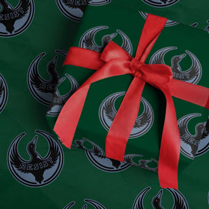 Minnesota Resist Loon Rebellion Emblem Wrapping Paper Roll TS02 Green Print Your Wear