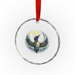 Minnesota Strong Crystal Glass Ornament Minneapolis Loon Starry Night Van Gogh TS14 Print Your Wear