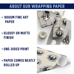 Minnesota Strong Wrapping Paper Roll MN State Bird Loon Resistance Political Protest TS14 Print Your Wear