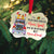 Personalized JP Christmas Ornaments Together Forever Never Apart Duck Gift For Trucker Couple CTM Ornament Custom - Printyourwear