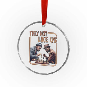 MLK And Malcolm X Crystal Glass Ornament They Not Like Us Revolutionary Leaders TS12 Print Your Wear