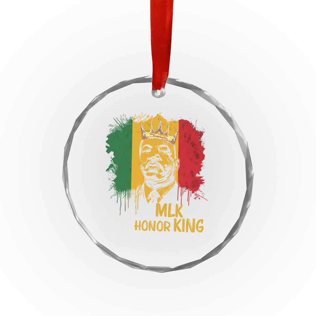 MLK Crystal Glass Ornament Honor King Civil Rights Leader Black History Month TS10 Print Your Wear