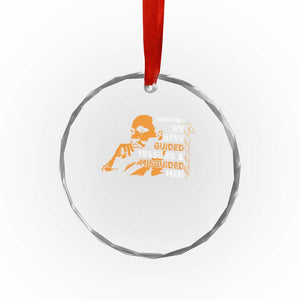 MLK We Have Guided Missiles And Misguided Men Crystal Glass Ornament Martin Luther King Jr Black History Month TS11 Print Your Wear