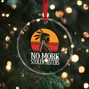 MMIW Awareness Crystal Glass Ornament No More Stolen Sisters Native American Gift TS12 Print Your Wear