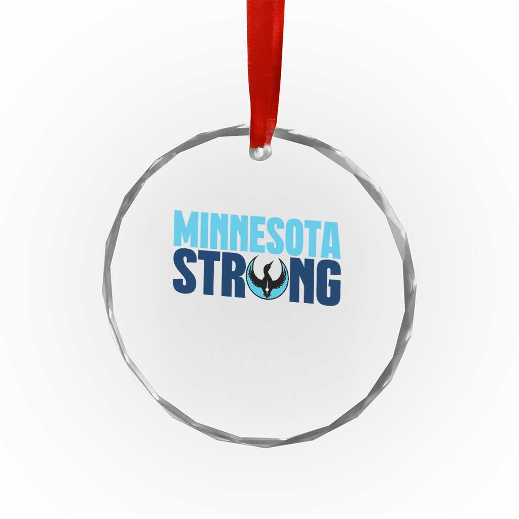 MN State Bird Loon Crystal Glass Ornament Minnesota Strong Pride TS12 Print Your Wear