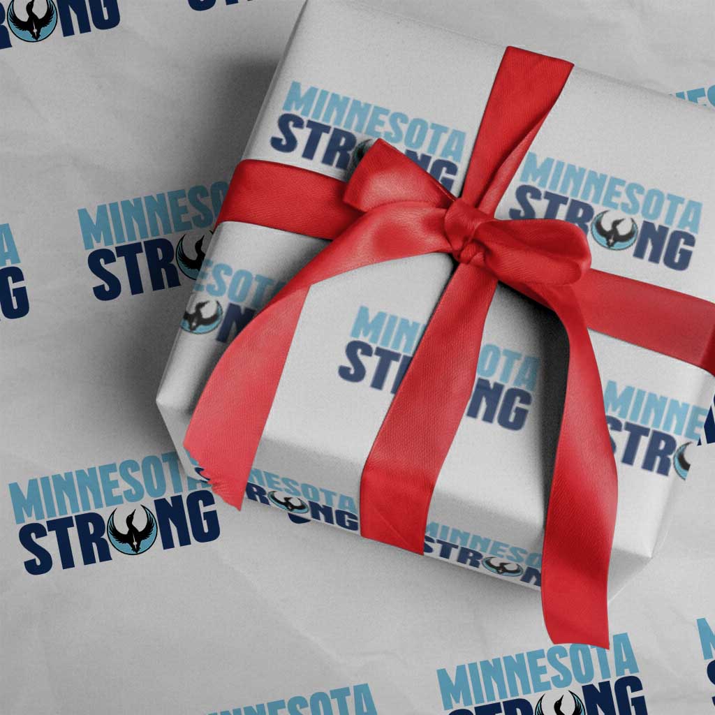 MN State Bird Loon Wrapping Paper Roll Minnesota Strong Pride TS12 White Print Your Wear