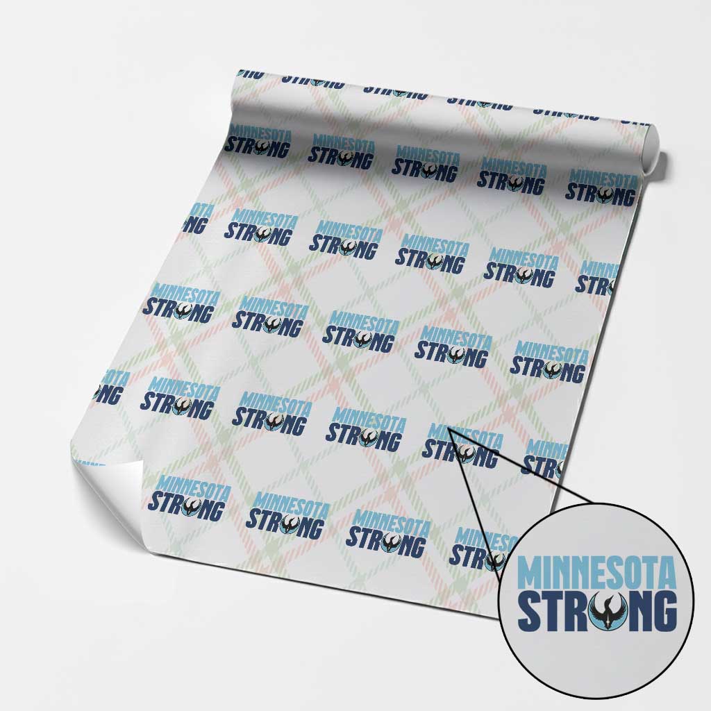 MN State Bird Loon Wrapping Paper Roll Minnesota Strong Pride TS12 Christmas Plaid Print Your Wear