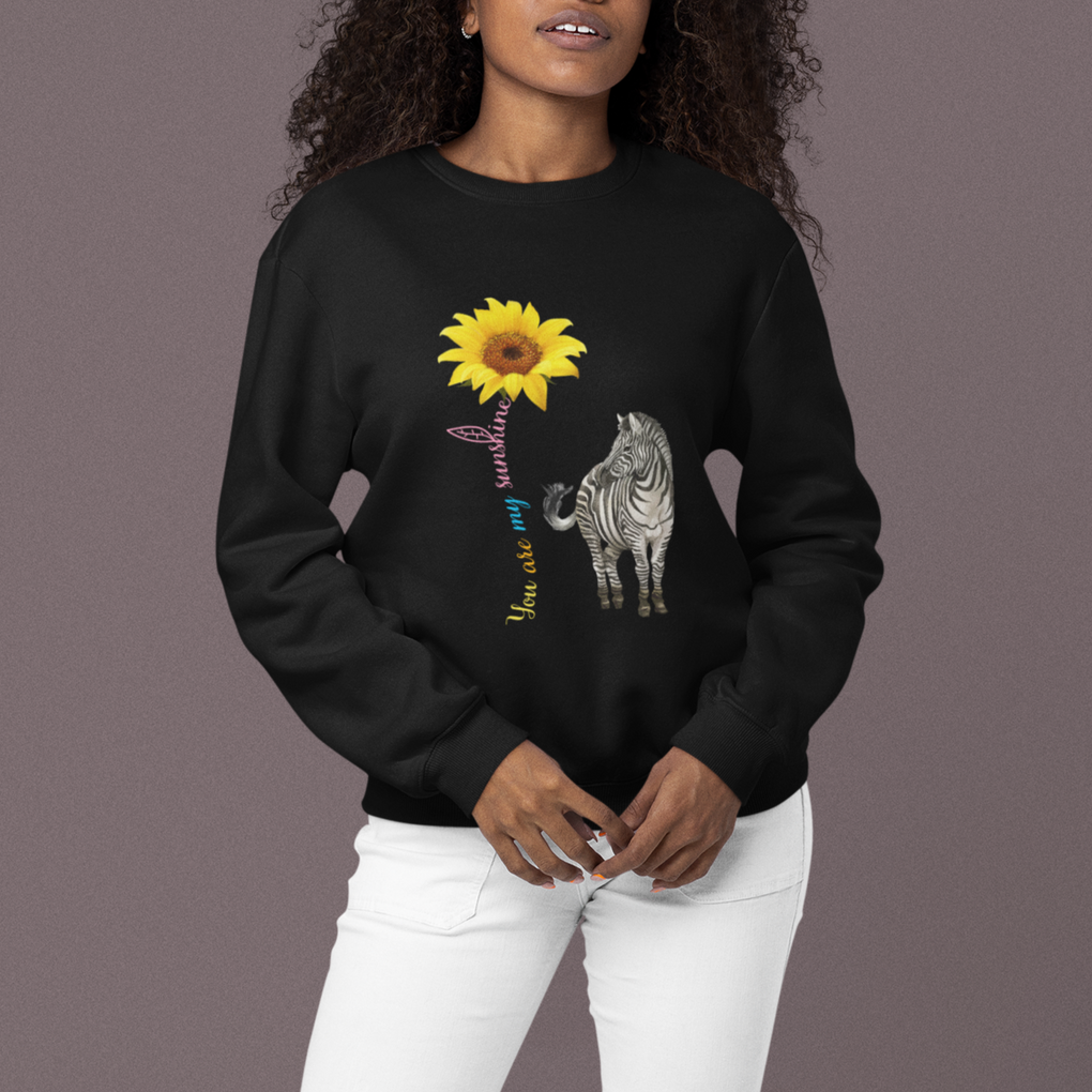Rare Disease Day Shirts Sweatshirt Zebra You Are My Sunshine Rare Disease Warrior Rare Disease Awareness TS02 Printyourwear