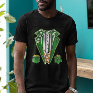 Funny St. Patricks Day T Shirt Leprechaun Costume for Boys Kids Men TS02 Printyourwear
