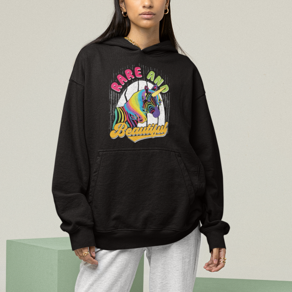 Rare Disease Day Shirts Hoodie Rare And Beautiful Rare Disease Awareness Rare Disease Warrior Rainbow Zebra TS02 Printyourwear