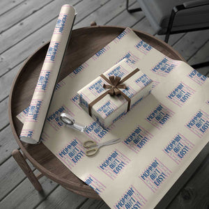 Mommin' Ain't Easy Wrapping Paper Roll Funny Mom Life Mother's Day TS14 Beige Print Your Wear