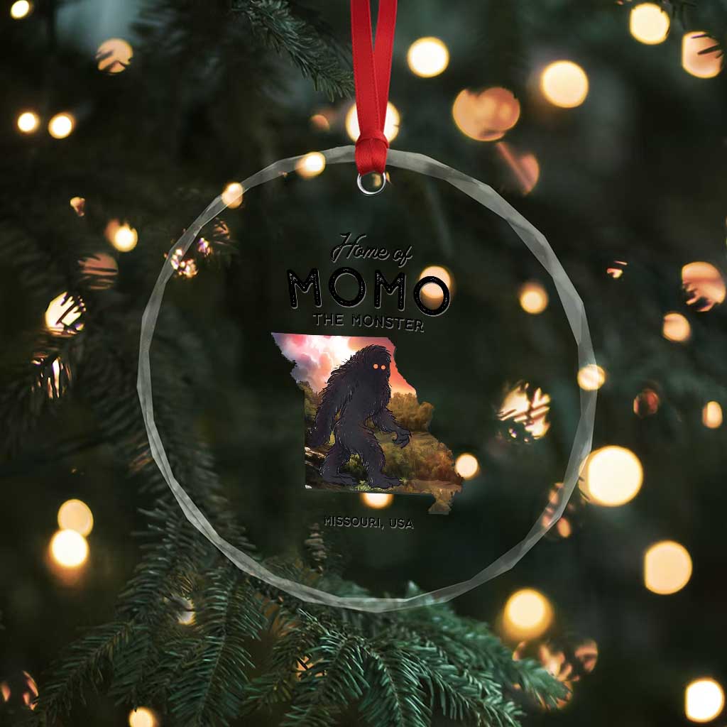 Momo The Monster Folklore Crystal Glass Ornament Louisiana Missouri Cryptid Lover Gift TS12 Print Your Wear