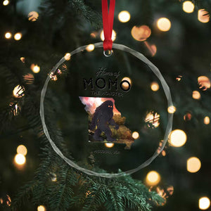 Momo The Monster Folklore Crystal Glass Ornament Louisiana Missouri Cryptid Lover Gift TS12 Print Your Wear