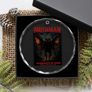 Mothman Crystal Glass Ornament Horror Harbinger of Doom Urban Myth Cryptid Creature TS10 Print Your Wear