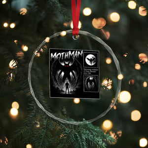 Mothman Crystal Glass Ornament Retro Horror Manga Urban Myth Cryptid Creature TS10 Print Your Wear