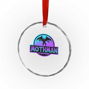 Mothman Crystal Glass Ornament Retro Neon Cryptid Paranormal Horror Monster TS10 Print Your Wear