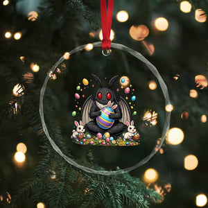 Mothman Easter Bunny Crystal Glass Ornament Funny West Virginia Cryptid Lover Gift TS12 Print Your Wear