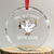 Mrs. Silly Goose Bride Crystal Glass Ornament Funny Goose Lovers - Print Your Wear