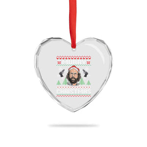 Murray Christmas Heart Crystal Glass Ornament Funny Stranger Holiday Meme TS14 Print Your Wear