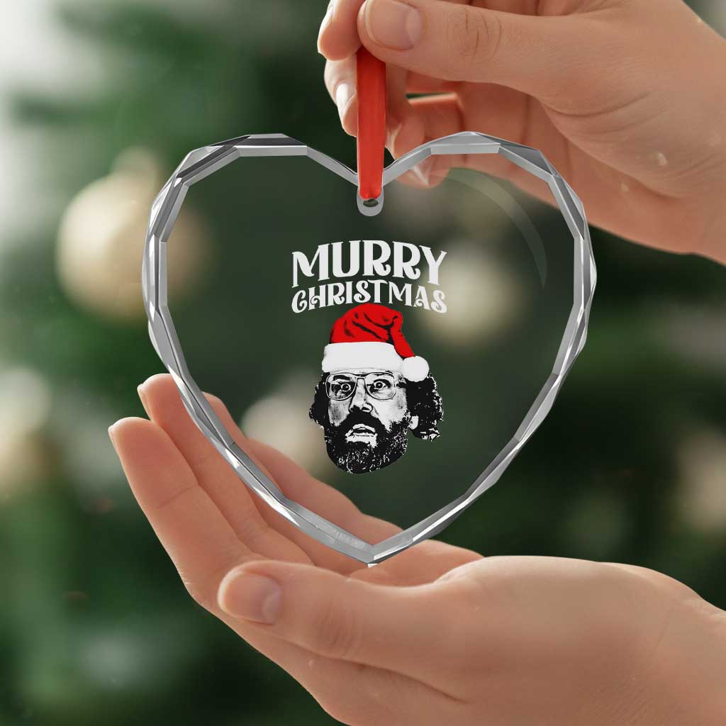 Murray Christmas Heart Crystal Glass Ornament Funny Stranger Xmas TS14 Print Your Wear