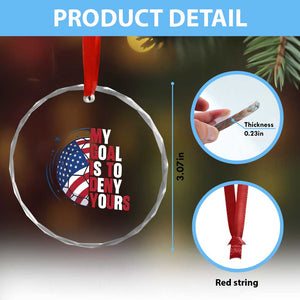 My Goal Is To Deny Yours Crystal Glass Ornament Soccer Goalie Gift TS12 Print Your Wear