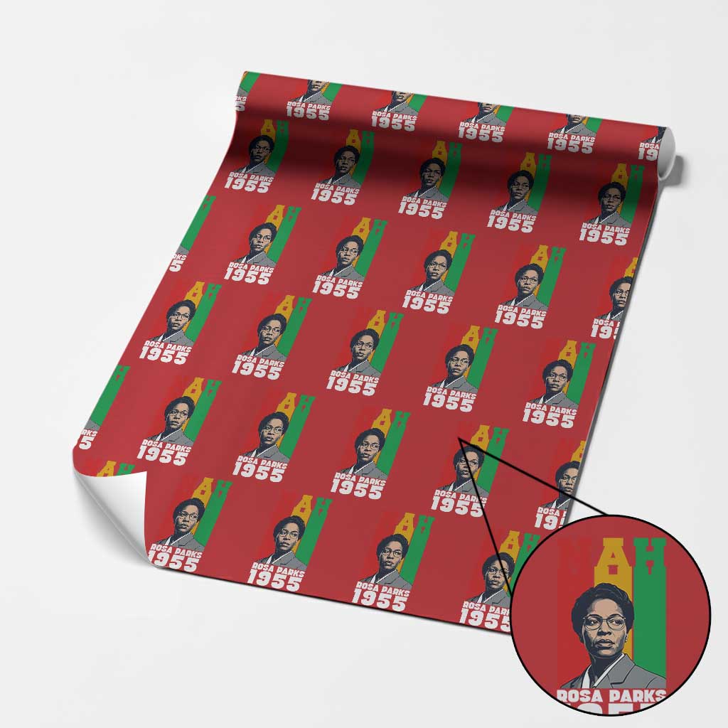 Nah Rosa Parks Quote Wrapping Paper Roll Civil Rights African American TS14 Red Print Your Wear