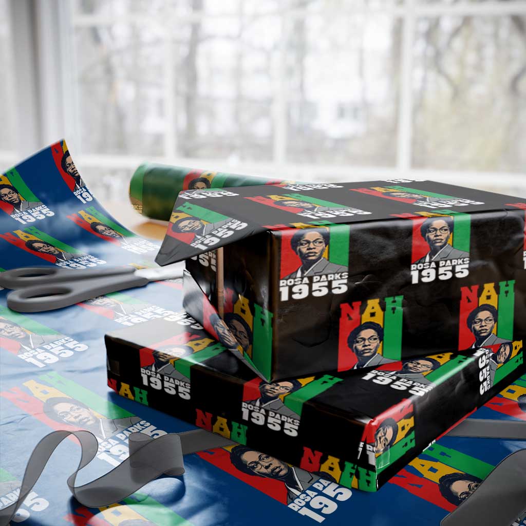 Nah Rosa Parks Quote Wrapping Paper Roll Civil Rights African American TS14 Black Print Your Wear