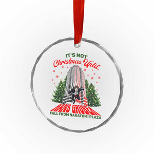 Nakatomi Plaza 1988 Crystal Glass Ornament It's Not Christmas Until Hans Gruber Fall Xmas Party TS02 Print Your Wear
