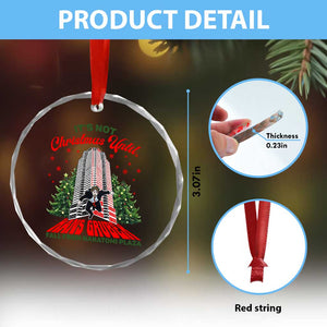Nakatomi Plaza 1988 Crystal Glass Ornament It's Not Christmas Until Hans Gruber Fall Xmas Party TS02 Print Your Wear