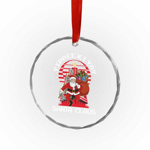 Nakatomi Plaza Christmas Crystal Glass Ornament Yippee Ki Yay Santa Claus TS14 Print Your Wear