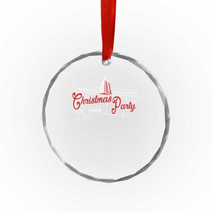 Nakatomi Plaza Christmas Party 1988 Crystal Glass Ornament TS09 Print Your Wear