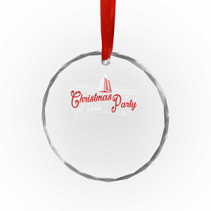 Nakatomi Plaza Christmas Party 1988 Crystal Glass Ornament TS09 Print Your Wear
