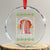 Nakatomi Plaza Christmas Party 1988 Machine Gun Crystal Glass Ornament TS09 Transparent Glass 3'' Circle Print Your Wear
