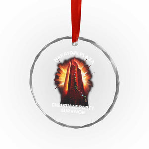 Nakatomi Plaza Christmas Party Survivor Crystal Glass Ornament TS09 Print Your Wear