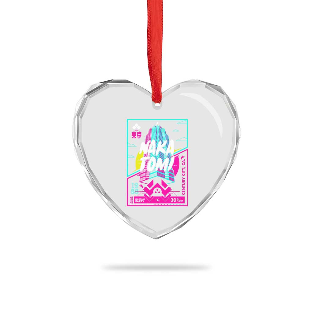 Nakatomi Plaza Heart Crystal Glass Ornament Party 1988 Christmas Jumper Xmas Funny 80's Die Movie Bruce TS10 Print Your Wear