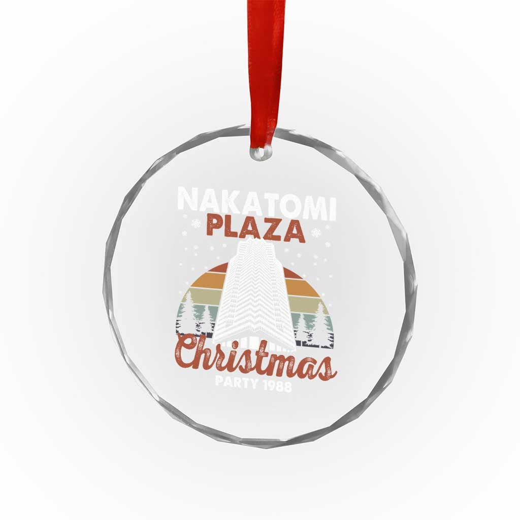 Nakatomi Plaza Party 1988 Crystal Glass Ornament Xmas Gift TS10 Print Your Wear