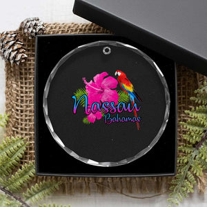 Nassau Souvenir Crystal Glass Ornament Caribbean Bahamas Beach Vacation TS10 Print Your Wear