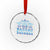 Nassau Souvenir Crystal Glass Ornament Sea Turtle Bahamas Beach Vacation TS10 Transparent Glass 3'' Circle Print Your Wear
