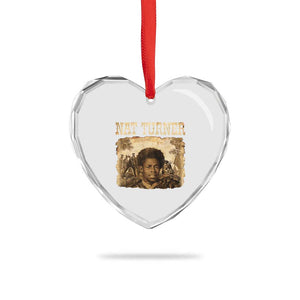 Nat Turner Heart Crystal Glass Ornament Black History African American TS14 Print Your Wear