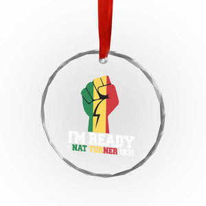 Nat Turner Quote Crystal Glass Ornament Black History African American TS14 Print Your Wear