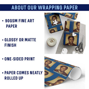 Nat Turner Wrapping Paper Roll Black History Month TS14 Print Your Wear