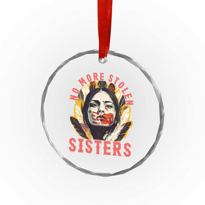 Native American Awareness Gift Crystal Glass Ornament No More Stolen Sisters MMIW Support TS12 Print Your Wear