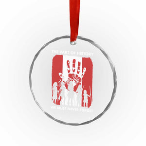 Native American Child Idian Crystal Glass Ornament The Part Of History We Must Never Forget TS14 Print Your Wear
